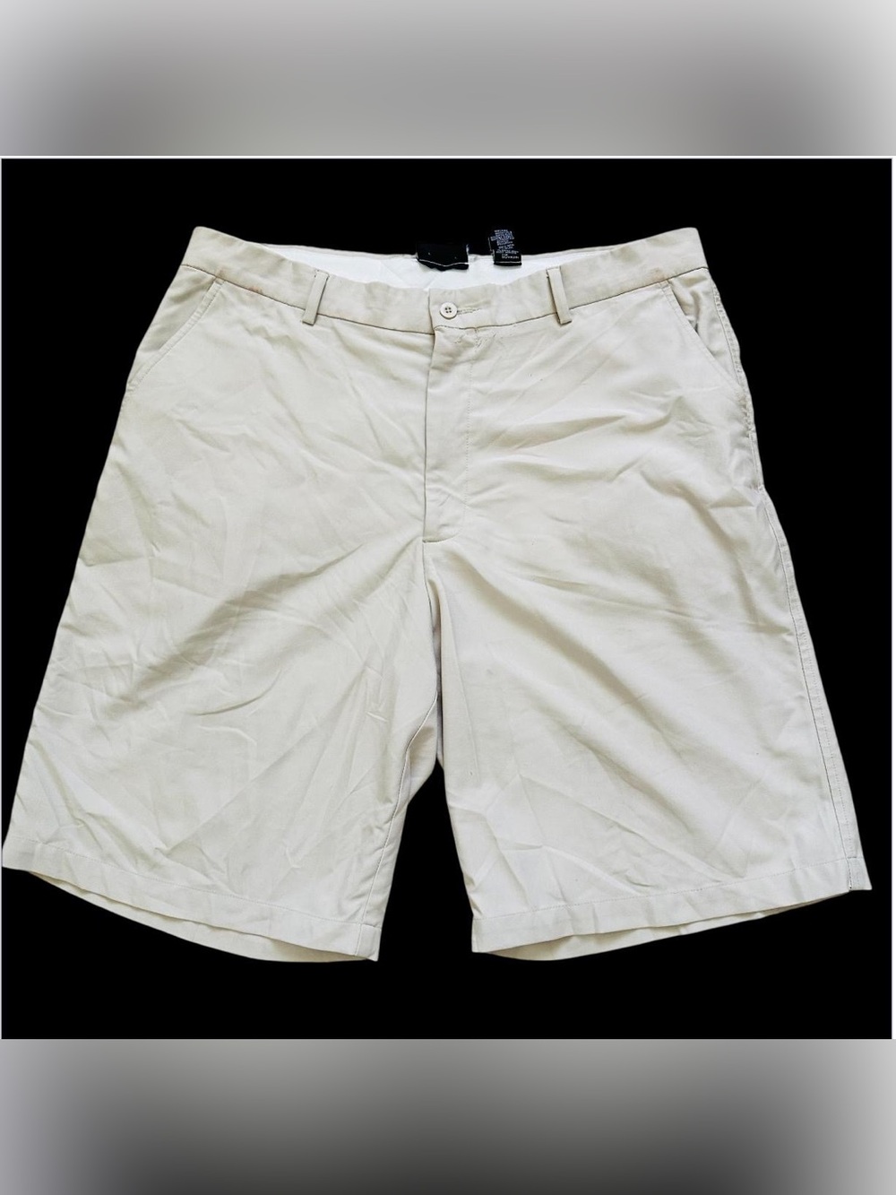 Tommy Armour Golf Performance Chino
Shorts Mens 38 Tan Slash Pocket Flat
Front